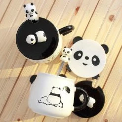 Home Decor Ceramic Panda Mugs