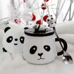Home Decor Ceramic Panda Mugs