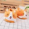 Apparel Cheeky Corgi Plush Slippers