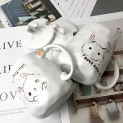 Home Decor Cheerful Rabbit Mug Home & Pets 23 Home Decor Cheerful Rabbit Mug Home & Pets