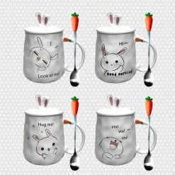 Home Decor Cheerful Rabbit Mug Home & Pets 27 Home Decor Cheerful Rabbit Mug Home & Pets