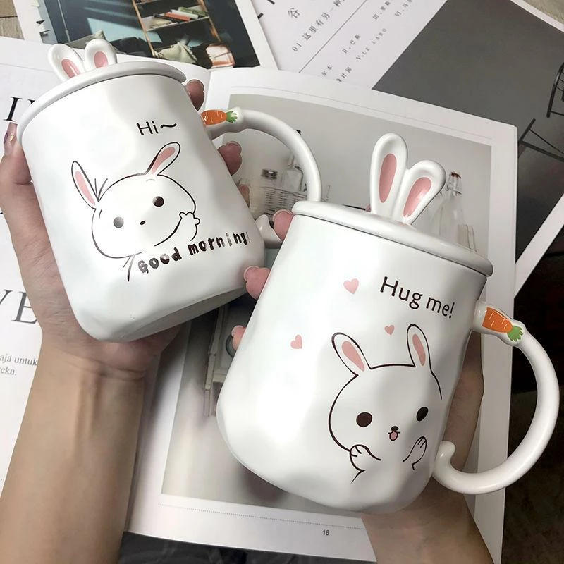Home Decor Cheerful Rabbit Mug Home & Pets 3 Home Decor Cheerful Rabbit Mug Home & Pets