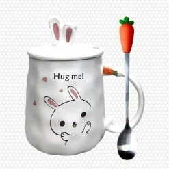 Home Decor Cheerful Rabbit Mug Home & Pets 20 Home Decor Cheerful Rabbit Mug Home & Pets