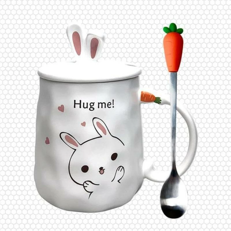 Home Decor Cheerful Rabbit Mug Home & Pets 6 Home Decor Cheerful Rabbit Mug Home & Pets
