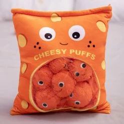 Soft Toy Plush & Toys Cheesy Puffs Snack Bags