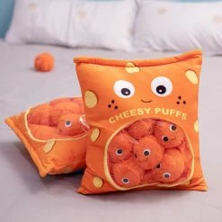 Soft Toy Plush & Toys Cheesy Puffs Snack Bags