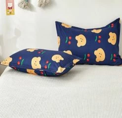 Home Decor Cherry Teddy Bears Bedding Set Home & Pets