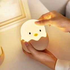 Home Decor Chick Hatching USB Rechargeable Night Lamp