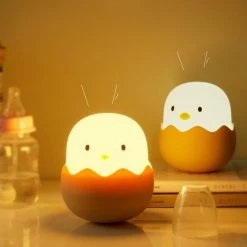 Home Decor Chick Hatching USB Rechargeable Night Lamp