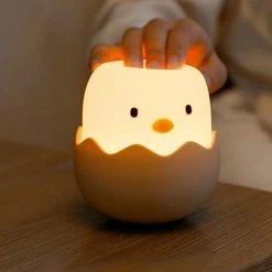 Home Decor Chick Hatching USB Rechargeable Night Lamp