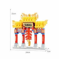 Build It Chinese Lunar Year Lion Dragon Dance Building Set