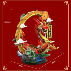 Build It Chinese Traditional Festival Dragon Boat Building Set