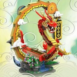 Build It Chinese Traditional Festival Dragon Boat Building Set