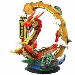 Build It Chinese Traditional Festival Dragon Boat Building Set