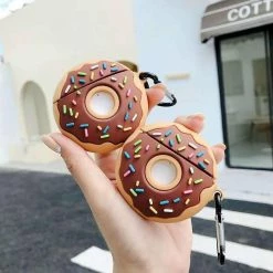 Accessories Chocolate Donut Airpods Case (1&2)