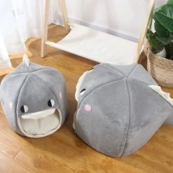Home Decor Home & Pets Chonky Kawaii Dinosaur Cave Cat Dog Bed