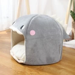 Home Decor Home & Pets Chonky Kawaii Dinosaur Cave Cat Dog Bed