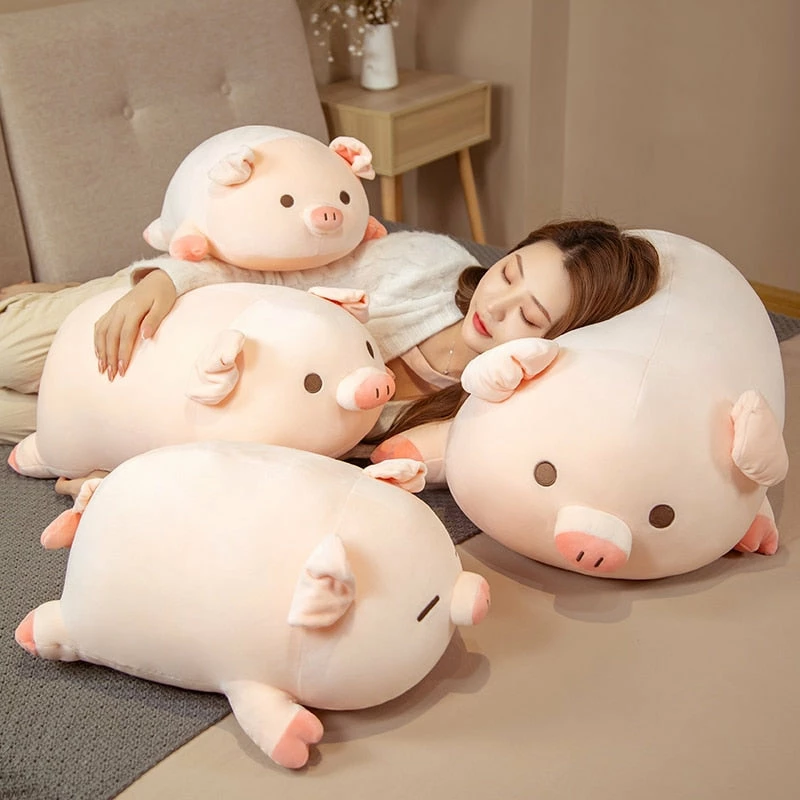 Soft Toy Chubby Chonky Pink Piggy Plushies Plush & Toys 7 Soft Toy Chubby Chonky Pink Piggy Plushies Plush & Toys