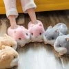 Apparel Chubby Hamster Slippers Home & Pets