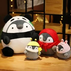 Soft Toy Chubby Penguin Ball Plushies