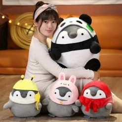 Soft Toy Chubby Penguin Ball Plushies