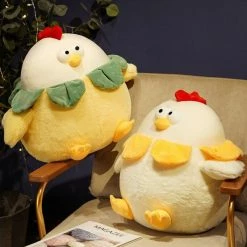 Soft Toy Plush & Toys Chubby Round Chicken Plush
