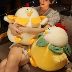 Soft Toy Plush & Toys Chubby Round Chicken Plush