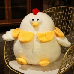 Soft Toy Plush & Toys Chubby Round Chicken Plush