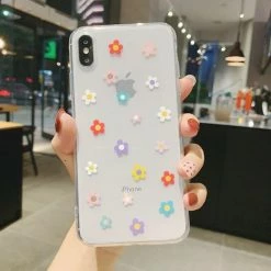 Accessories Clear Summer Daisy IPhone Case