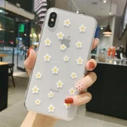 Accessories Clear Summer Daisy IPhone Case