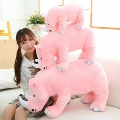Soft Toy Colorful Cuddly Rhino Plushies Plush & Toys