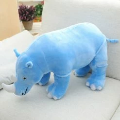 Soft Toy Colorful Cuddly Rhino Plushies Plush & Toys