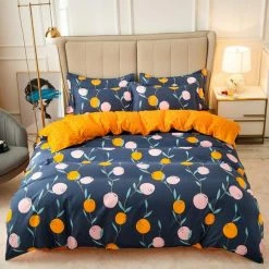 Home Decor Home & Pets Colorful Oranges Bedding Set