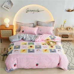 Home Decor Home & Pets Colorful Rainbow Bedding Set