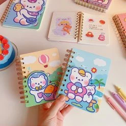 Accessories Colourful Bear Life Notebook 30 Accessories Colourful Bear Life Notebook