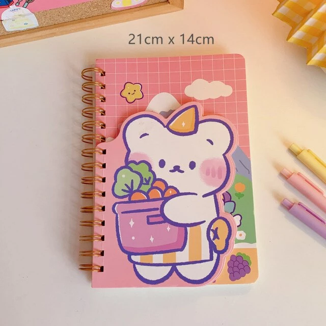 Accessories Colourful Bear Life Notebook 6 Accessories Colourful Bear Life Notebook