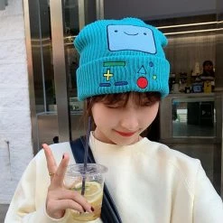 Apparel Colourful BMO Robot Beanie Hat 47 Apparel Colourful BMO Robot Beanie Hat