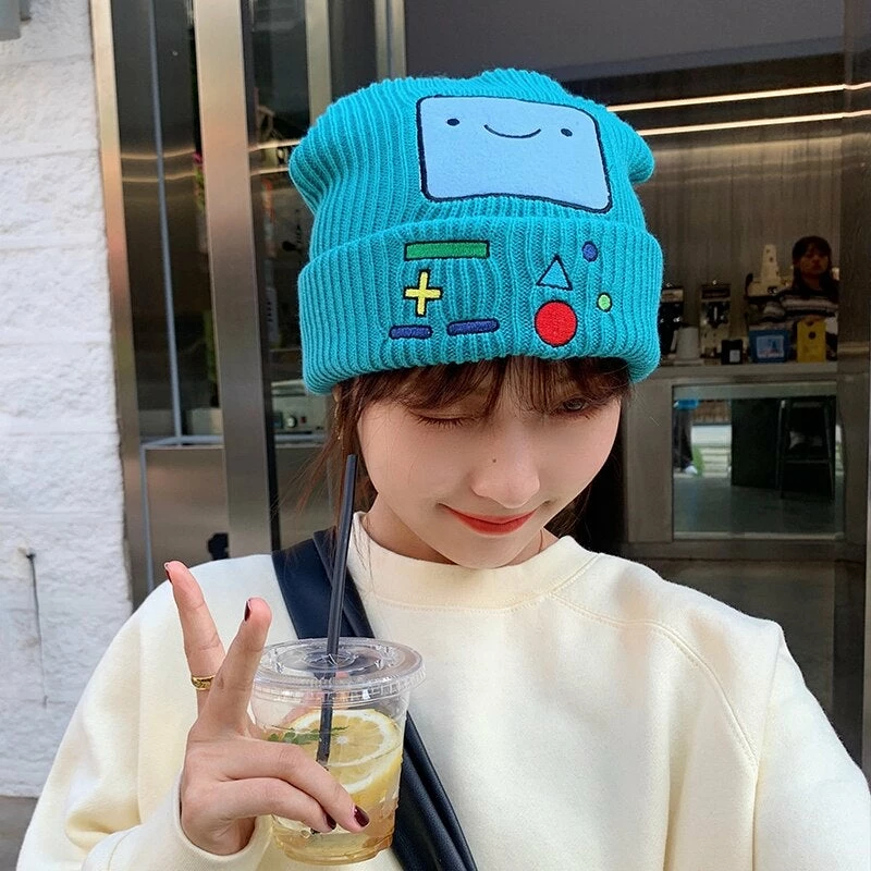 Apparel Colourful BMO Robot Beanie Hat 24 Apparel Colourful BMO Robot Beanie Hat
