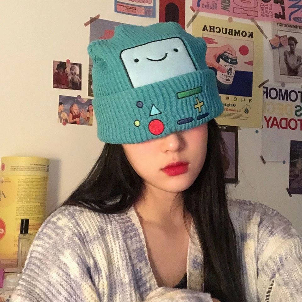 Apparel Colourful BMO Robot Beanie Hat 26 Apparel Colourful BMO Robot Beanie Hat
