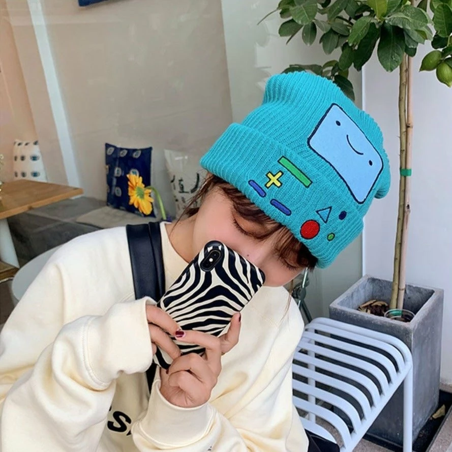 Apparel Colourful BMO Robot Beanie Hat 22 Apparel Colourful BMO Robot Beanie Hat