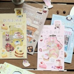 Accessories Colourful Desserts Bakery Stickers Set Food & Drinks