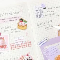 Accessories Colourful Desserts Bakery Stickers Set Food & Drinks