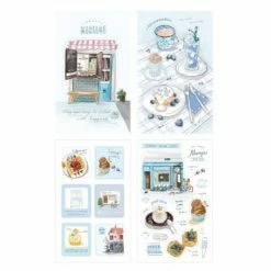 Accessories Colourful Desserts Bakery Stickers Set Food & Drinks