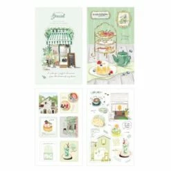 Accessories Colourful Desserts Bakery Stickers Set Food & Drinks