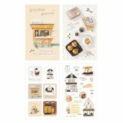 Accessories Colourful Desserts Bakery Stickers Set Food & Drinks
