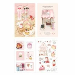 Accessories Colourful Desserts Bakery Stickers Set Food & Drinks