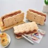 Accessories Cookie Biscuit Sandwich Plush Pencil Case Stationery 2 Accessories Cookie Biscuit Sandwich Plush Pencil Case Stationery