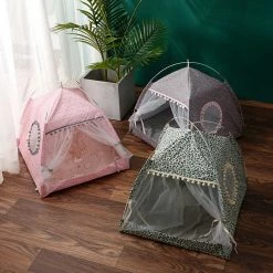 Home Decor Home & Pets Cool Breezy Tent Cat Bed