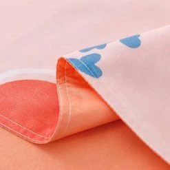 Home Decor Coral Pink Smile Bedding Set Home & Pets