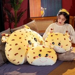 Soft Toy Cozy And Cheerful Giraffe Cushion Plush & Toys